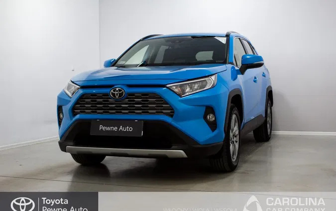 toyota rav4 tyczyn Toyota RAV4 cena 121900 przebieg: 102760, rok produkcji 2019 z Tyczyn